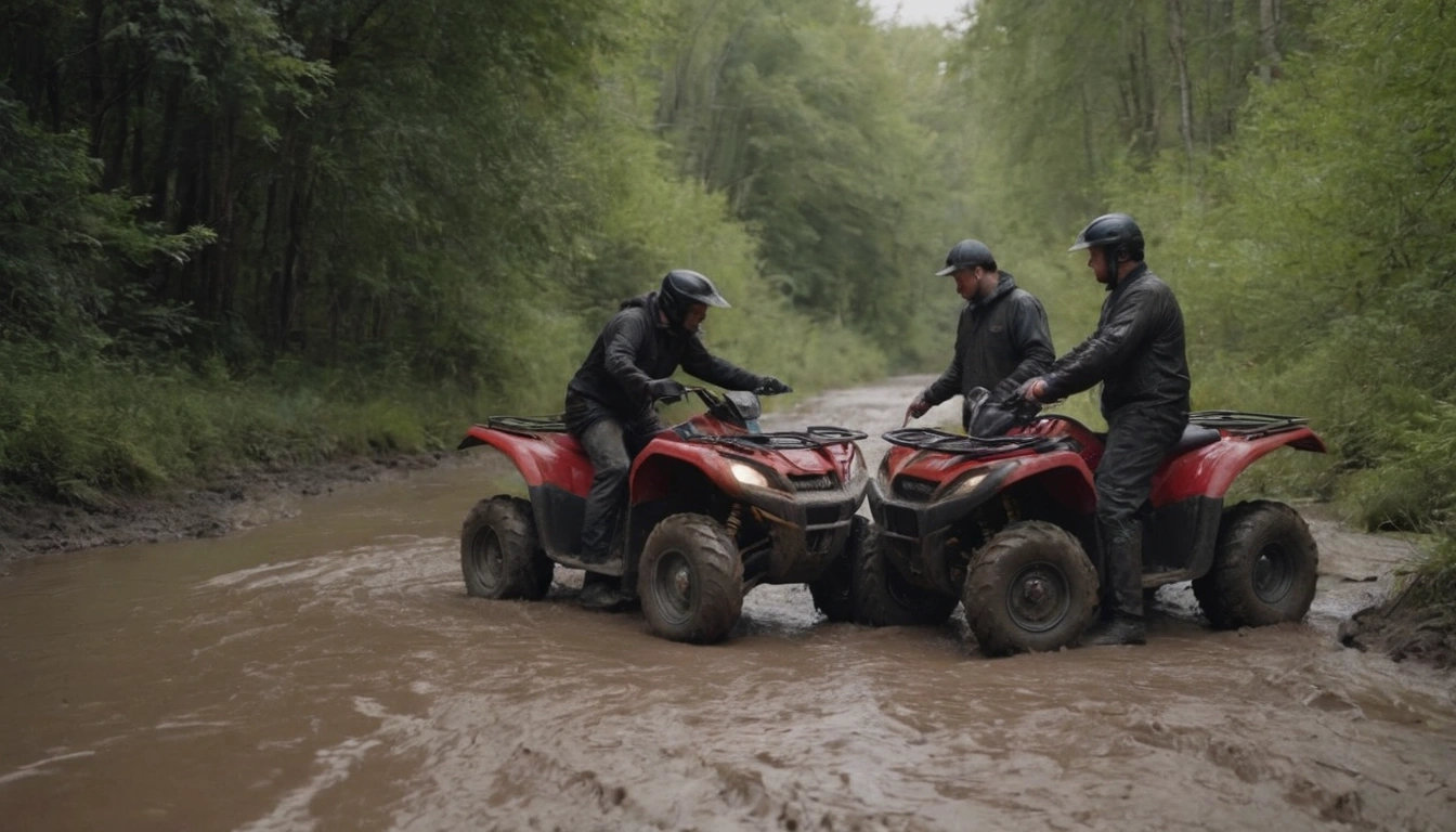 Драйвовый мальчишник на квадроциклах в Минске