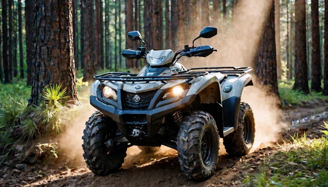 Тест-драйв квадроцикла Kymco MXU 500 на сложном рельефе