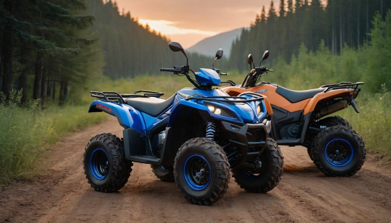 Сравнение характеристик квадроциклов Kymco MXU 250 и 300